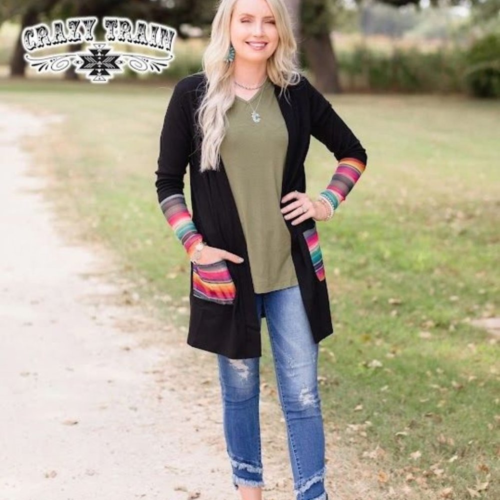 THE LARAMIE CARDIGAN * SERAPE